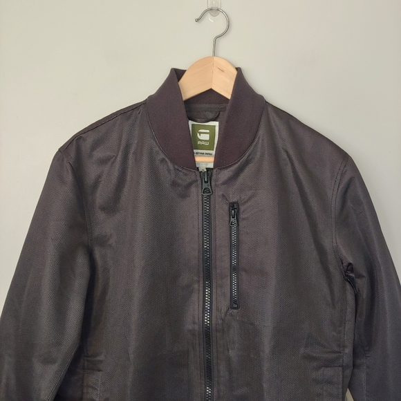 G-Star Raw Cargo Line Burmans Jacket Bomber Black Size XL - Picture 5 of 15